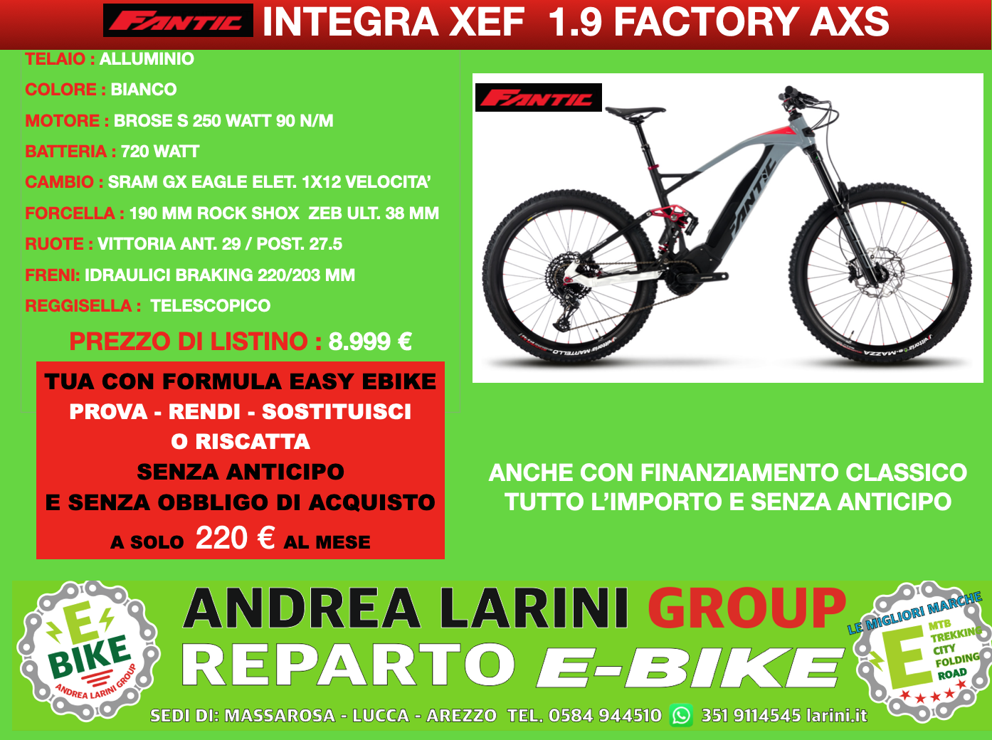 Fantic integra xef 1.9 factory deals