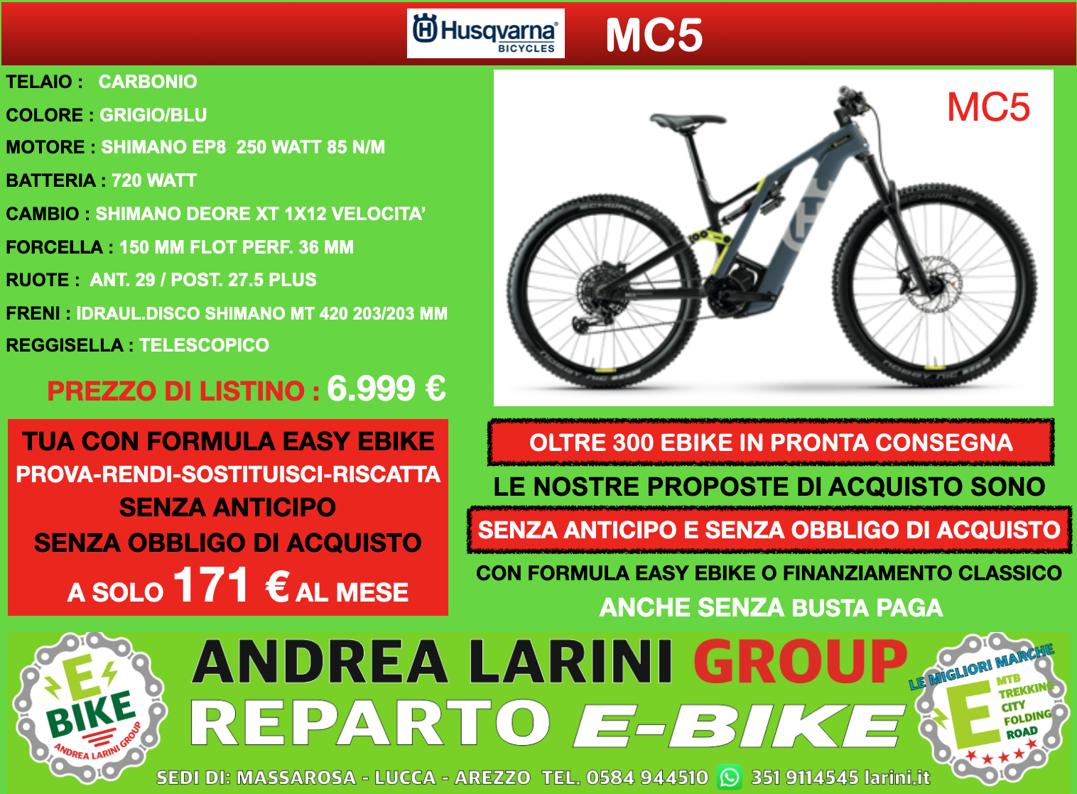 Vtt online husqvarna mc6